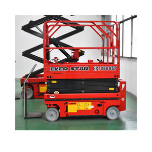 Plataforma Elevadora de Tijera Eléctrica Ever Star, Altura de Plataforma de 6-14 Metros, Capacidad de 230-450 kg, Plataforma de Trabajo Aérea - Product Image 1