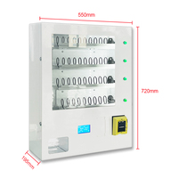 Máquina Expendedora de Pared para Refrigerios, Condones y Toallas Sanitarias