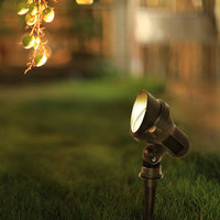 Projecteur LED extérieur IP65 étanche en aluminium E27 3W 5W 110V 220V pour jardin et éclairage de cour