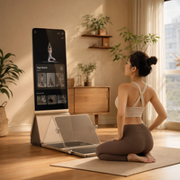 Espejo Inteligente de Fitness con IA Personalizado, Entrenador de Resistencia con Cable de 60 kg, Corrección de Forma 3D, Pantalla Táctil, Control por Voz, Gimnasio en Casa