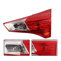 Pour Toyota RAV4 2013 2014 2015, feu arrière droit intérieur, feu stop, clignotant, feu antibrouillard, accessoires de voiture