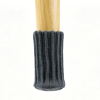 Protections de sol pour meubles réutilisables, antidérapantes, réduisant le bruit, épaisses, en tricot élastique, chaussettes pour pieds de canapé et de chaise