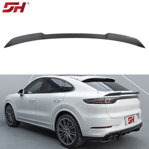Alerón medio trasero <span class=keywords><strong>TKT</strong></span> de fibra de carbono para coche para Porsche Cayenne 9Y0 COUPE 2018-UP - Product Image 1