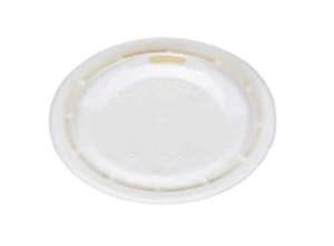 Coperchio per tazza ecologico da 90 mm, biodegradabile, in amido di mais, rotondo, monouso, per caffè, tè, acqua - Product Image 1