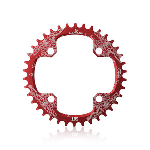 LUNJE круглая узкая широкая Горная велосипед MTB 32T 34T 36T 38T Корона кривошипная система с одной зубчатой пластиной детали 104 BCD - Product Image 6