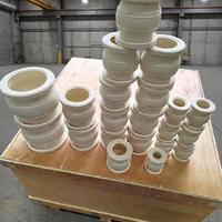 Joint flexible en caoutchouc de type axial doublé de PTFE, type à bride PN16 DN80 pour usine pétrochimique