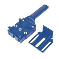 Gabarit de perçage rapide pour chevilles en bois, en plastique ABS, système de gabarit de poche portable, perforateur de trous pour forets de 6/8/10 mm pour joints à chevilles en menuiserie