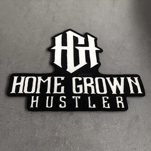 Panneaux promotionnels de point de vente, tapis personnalisé, tapis de sol personnalisé, tapis en laine, tapis géométrique avec logo personnalisé - Product Image 3