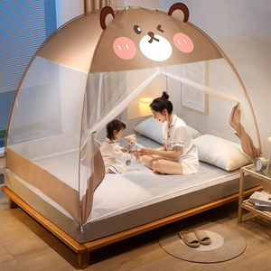 1.8 mét giường miễn phí cài đặt yurt hộ gia đình muỗi <span class=keywords><strong>Net</strong></span> sợi thủy tinh cực chủ có thể gập lại tài liệu chống muỗi <span class=keywords><strong>Net</strong></span> - Product Image 6
