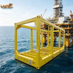 Châssis de levage offshore High Cube de 20 pieds (6 m) standard DNV 2.7-1, peint, pour le stockage et le <span class=keywords><strong>transport</strong></span> d'équipements. - Product Image 1
