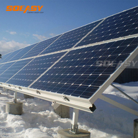 Systèmes de montage au sol en aluminium pour panneaux solaires SOEASY Manufacturer