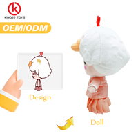 Boneka Mainan Plush Custom Made Isi Kapas Lembut untuk Hadiah Bersertifikat CE 10-30cm 100 Pcs MOQ OEM