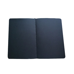 Cuaderno de Papel Kraft con Interior Negro Elegante A5, Personalizable, Tapa Dura de Cuero para Diario de <span class=keywords><strong>Arte</strong></span>, Envío Inmediato, Venta al Por Mayor - Product Image 4