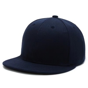 Bohang biểu tượng tùy chỉnh 3D thêu phẳng Vành trống Snapback cap 3D thêu tùy chỉnh cổ điển bông được trang bị đồng bằng Snapback cap - Product Image 6
