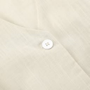 Custom Commuter Style Casual Sleeveless <b>Linen</b> <b>Sets</b> for Women 2 Piece V-Neck Vest Elastic Ladies Shorts and Top <b>Set</b> - Product Image 3