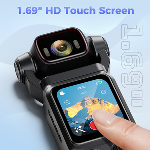 Cámara con Gimbal de Bolsillo L18, Estabilización <span class=keywords><strong>Cine</strong></span>-Flow, Grabadora de Video UHD 4K, Mini Cámara Vlog, Dispositivo DV Portátil para Redes Sociales - Product Image 5