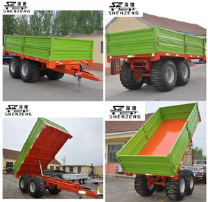 Attrezzatura Agricola Rimorchio <span class=keywords><strong>Ribaltabile</strong></span> per Trattore con Assale Tandem da 10 Tonnellate - Product Image 6