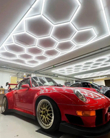Systèmes commerciaux professionnels Économie d'énergie Hex led Plafonnier en nid d'abeille Garage Lumières