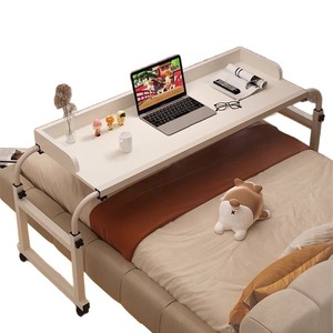 Escritorio Ajustable <span class=keywords><strong>para</strong></span> Cama, Ideal <span class=keywords><strong>para</strong></span> Personas que Buscan Comodidad |   Escritorio Móvil <span class=keywords><strong>para</strong></span> Estudiantes y Oficina |   Mesa de Computadora <span class=keywords><strong>para</strong></span> Dormitorio con Ruedas - Product Image 6