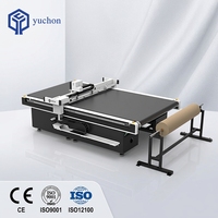 Machine de découpe automatique de tissu CNC Yuchen pour vêtements et textiles, 220V/380V, 11kw, garantie de 3 ans