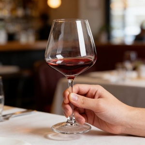 Copa de <span class=keywords><strong>Vino</strong></span> Borgoña Premium de 460 ml, Cristal sin Plomo, Ecológica, Moderna, Borde Ultrafino, para Vinos Tintos Pinot Noir, Calidad de <span class=keywords><strong>Restaurante</strong></span> - Product Image 5