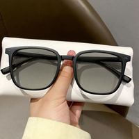 Gafas Fotocromáticas con Protección Anti Luz Azul UV400, Montura Cuadrada para Hombre y Mujer, Venta al Por Mayor, Logotipo Personalizado