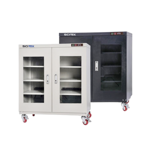 ตู้เก็บของกันความชื้นอิเล็กทรอนิกส์ SCITEK ผลิตจากเหล็ก ช่วงการควบคุมความชื้น 0-10% เซ็นเซอร์ Honeywell ความแม่นยำสูง ความเสถียรสูง - Product Image 1