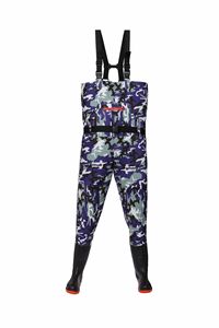 TOPIND <span class=keywords><strong>Waders</strong></span> da Pesca in PVC per Adulti, Attrezzatura da Esterno Impermeabile ad Alte Prestazioni con Petto in PVC per la Caccia - Product Image 5