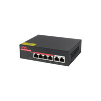 ONV Manufacture Switch PoE 6-port 10/100M Non-standar untuk Kamera IP Non-standar ONV-H2064P
