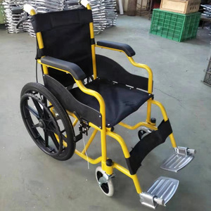 Silla de Ruedas Manual Plegable Ligera Portátil de Acero para Niños y Personas con Discapacidad - Product Image 2