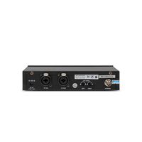 Système de monitoring intra-auriculaire sans fil professionnel Xtuga BK510 avec connecteur XLR, réduction du bruit et design portable pour les performances sur scène