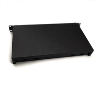 Panel Patch Fiber Optik 12 Port 1U 19 Inch dengan Pigtail Fiber Optik FTTH FDF 12C Rack ODF