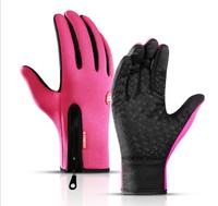 Gants de vélo imperméables d'hiver, gants tactiles chauds # RG-19