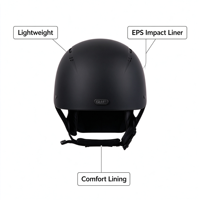 Casque d'équitation de sécurité pour le saut d'obstacles et le dressage, coque ABS, doublure EPS, fournisseur d'usine en gros OEM