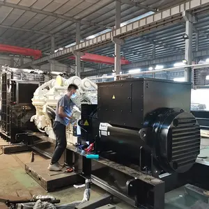 Chinese Generator Manufacturer SHX Chinese Supplier 3 Phase Ac Synchronous Generating 2000kva 1.6Mw 1600 Kw Open Type Diesel Electric Generator