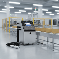 Printer Inkjet Otomatis Multifungsi Resolusi Tinggi 2400 DPI Terbaik Baru untuk Pencetakan Kulit, Flex, Bill, dan Telur 520m/menit