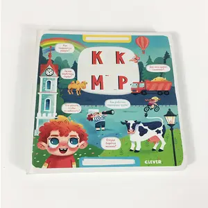 Guangzhou stampa personalizzata Pop Up 3D Flap libri illustrati educazione inglese per bambini bambini