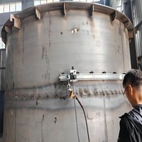 Nouveau chariot robotisé de soudage automatique facile à installer, équipement de soudage pour tracteur, chariots robotisés de suivi de couture de soudure