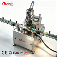 Machine de remplissage automatique de précision à piston pour liquides visqueux (shampoing, savon, détergent) en acier inoxydable pour usine
