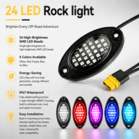 Kit d'éclairage LED pour roche Wintai-Tech 24 LED avec boîtier de batterie et interrupteur, connecteur XT60, éclairage pour roche étanche