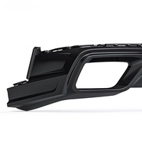 Kit aérodynamique de diffuseur arrière et spoiler de coffre en fibre de carbone sèche préimprégnée pour Porsche Panamera 976 2024+