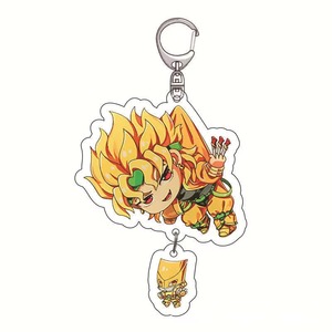Llavero de <span class=keywords><strong>Anime</strong></span> JoJo's Bizarre Adventure para <span class=keywords><strong>Hombre</strong></span> <span class=keywords><strong>y</strong></span> <span class=keywords><strong>Mujer</strong></span>, Accesorio Lindo para Mochilas, Colgante de Dibujos Animados, Regalo para <span class=keywords><strong>Amigos</strong></span> - Product Image 5