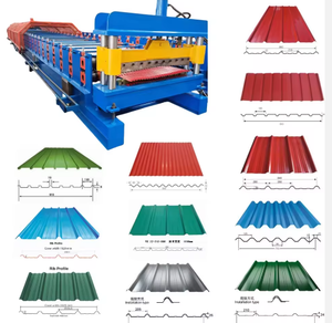 Nhà sản xuất sản xuất máy móc sản xuất ngói tự động hoàn toàn, bao gồm cả máy tạo hình cán ngói tráng men. - Product Image 6