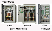 Stabilisateur de tension HOSSONI, 40 ans d'expérience professionnelle en usine AVR, SBW-100KVA, conception parfaite avec certification CE, 220V/380V/400V/415V en option