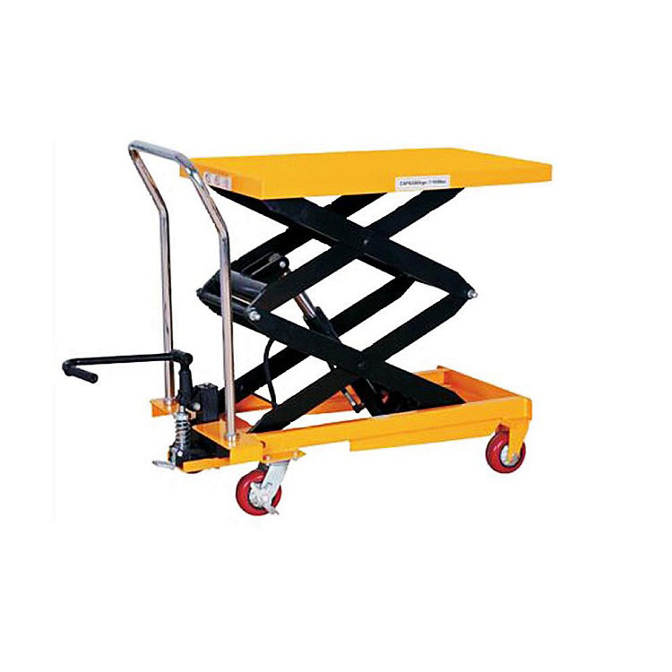 Portable Mobile Manual Hydraulic Scissor Pallet