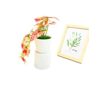 Paulon Artificial <b>Potted</b> <b>Plants</b> 15cm High Plastic Indoor Decor Wedding Props - Product Image 5
