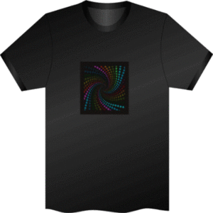 Personalizado negro Led Rock T camisa <span class=keywords><strong>El</strong></span> intermitente T camisa con inversor para fiesta - Product Image 3