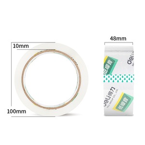 Cinta Adhesiva Deli de Bajo Ruido, 48 mm x 60 yardas (50 m), Alta Transparencia, para Oficina y Escuela - Product Image 1