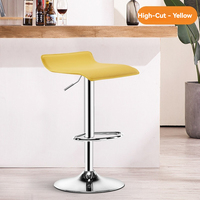 Nouvelle Chaise Haute de Cuisine 2026 avec Base Métallique, Tabouret de Bar Pivotant Ergonomique pour la Maison, Design Moderne avec Repose-Pieds