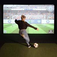 Simulateur de football virtuel AR interactif, équipement de sport et de divertissement interactif